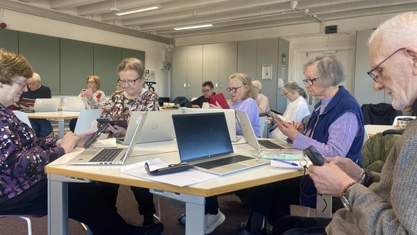 Members of the D8 surfers club