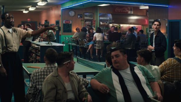 A still image from Marty Supreme