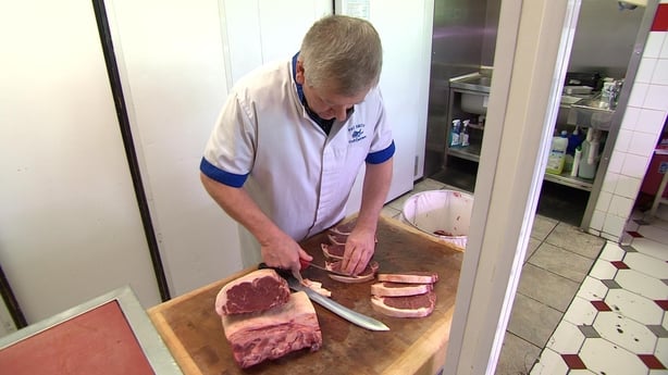 Pat Smyth - Sinead Hussey butcher story- pic - RTE