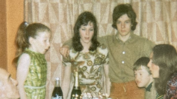 Jim Sheridan and his wife Fran, pictured in their early 20s