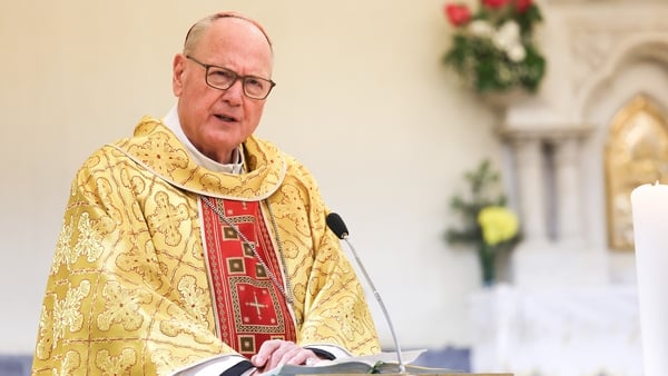 cardinal Timothy Dolan during a mass