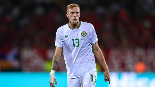 9 September 2025; Killian Phillips of Republic of Ireland during the FIFA World Cup 2026 Group F qualifying match between Armenia and Republic of Ireland at Vazgen Sargsyan Republican Stadium in Yerevan, Armenia. Photo by Stephen McCarthy/Sportsfile