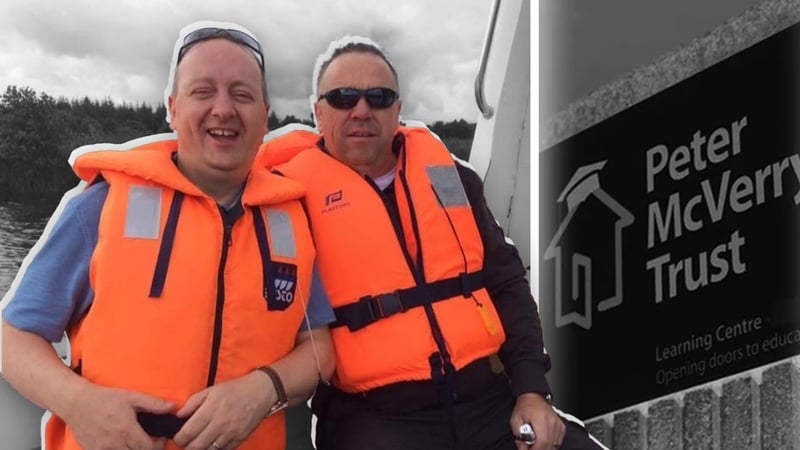 Pat Doyle (left) was CEO of the Peter McVerry Trust when Alan Bollard was provided a home