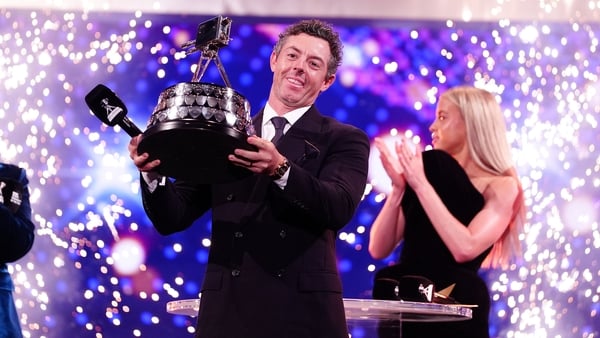 Rory McIlroy receives the BBC Sports Personality of the Year 2025 award