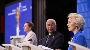 Mercosur treaty signing postponed & €90bn loan to Ukraine agreed   show image