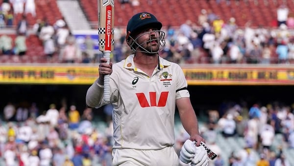 Australia's Travis Head walks off the field after hitting an unbeaten century on day three of the third NRMA Insurance Ashes Series 2025 test at the Adelaide Oval, Australia. Picture date: Friday December 19, 2025. PA Photo. Photo credit should read: Robb