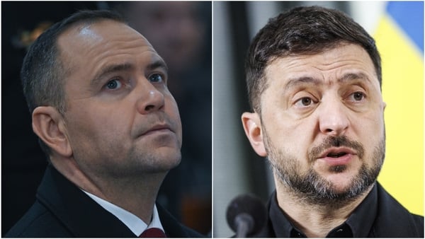 Ukrainian President Volodymyr Zelensky is in Warsaw today for talks with his Polish counterpart Karol Nawrocki.