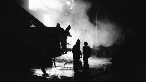 Scene of bombing of Kay's Tavern on Crowe Street in Dundalk 19 December 1975