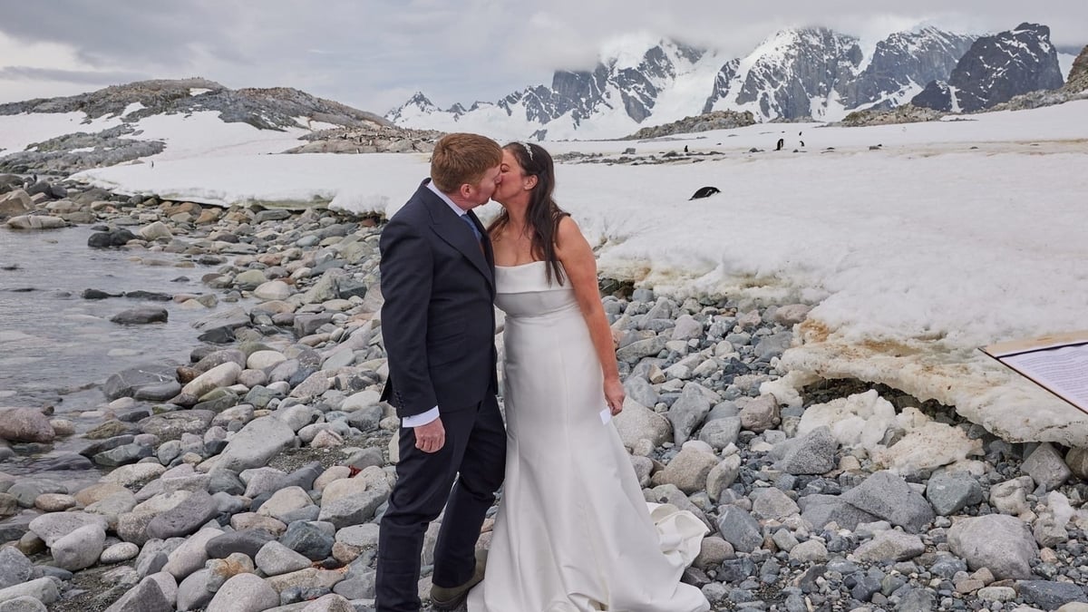 An Irish Antarctica wedding