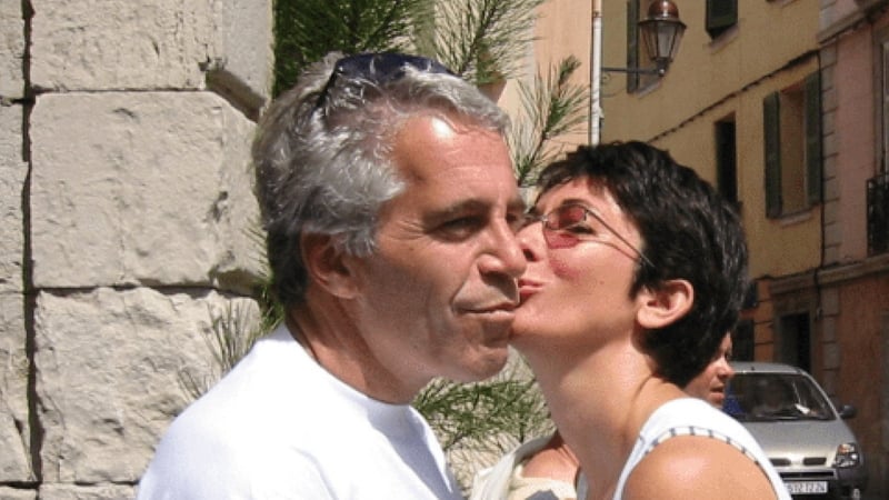 This image of Jeffrey Epstein and Ghislaine Maxwell was among the files released by the US Justice Department