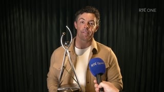 Rory McIlroy: RTÉ Sportsperson of the Year for 2025