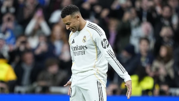 Kylian Mbappe of Real Madrid CF celebrates a goal during the Spanish League, LaLiga EA Sports, football match played between Real Madrid and Sevilla FC at Bernabeu Stadium on December 20, 2025, in Madrid, Spain.