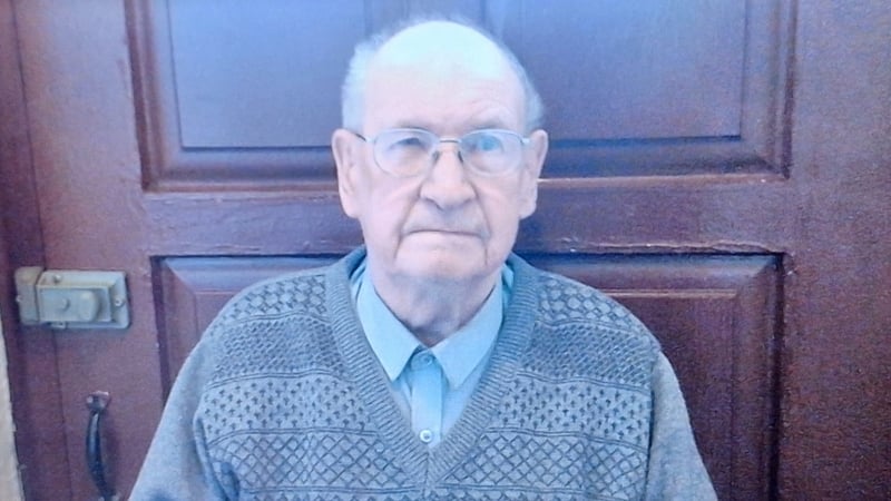 93-year-old Patrick Joseph Brady (Patsy) from the Barnmeen area in Co Down