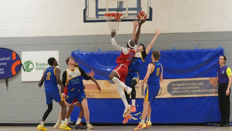 St Vincent's defeated UCC Demons 103-99 in Glasnevin, with Jaylyn Richardson scoring 35 points for the victors