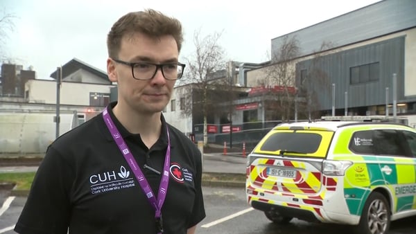 Emergency doctor at CUH said there is a steady stream of patients with flu-like symptoms