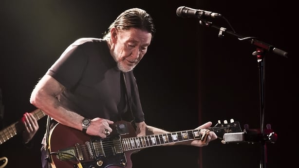 Chris Rea performs live on stage during a concert at the Tempodrom on 30 October, 2017 in Berlin