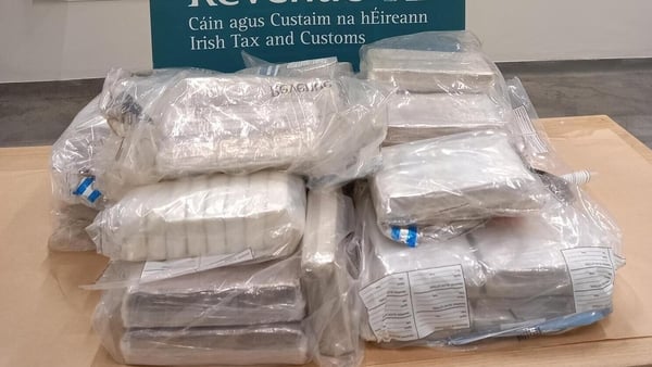 Cocaine seizure at Rosslare Europort