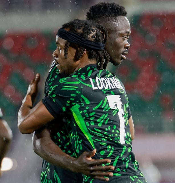 Nigeria's forward #07 Ademola Lookman 