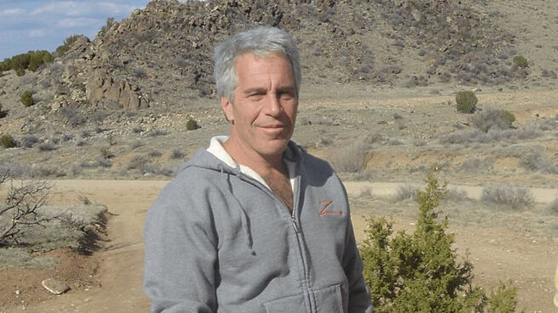 Jeffrey Epstein in one of the images released by the US Department of State on 20 December