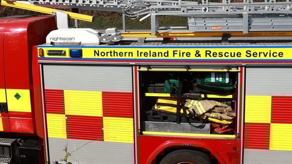 A Northern Ireland Fire and Rescue Service vehicle