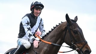 Racing Post Novice Chase: Romeo Coolio prevails in a thriller