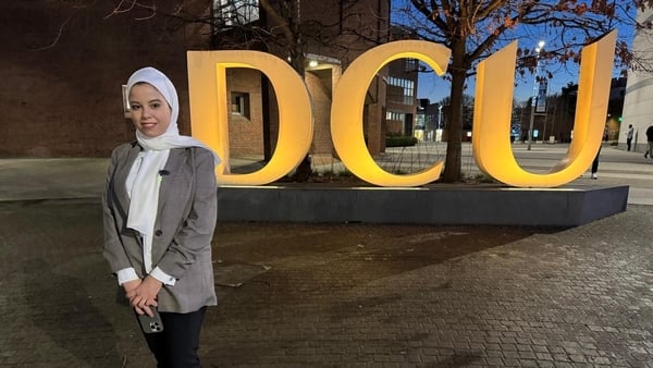 Photo of Ghada on DCU campus