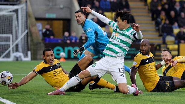Celtic's Yang Hyun-Jun scores