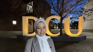 Mixed emotions as year ends for Gazan student evacuated to Dublin
