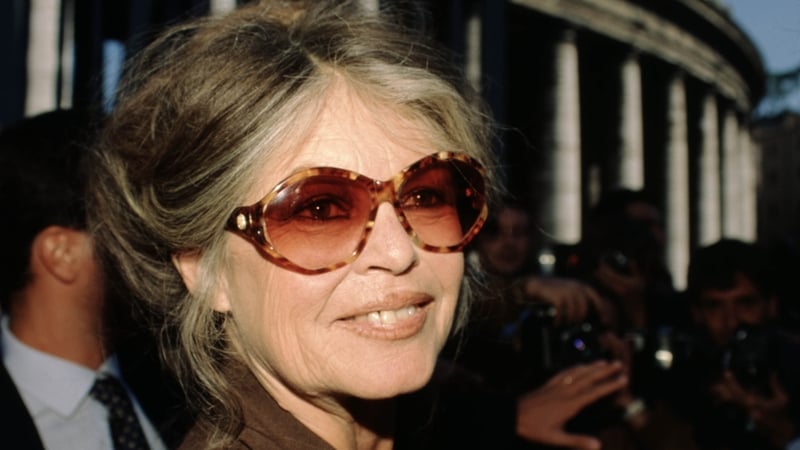 Brigitte Bardot pictured in Rome in 1995