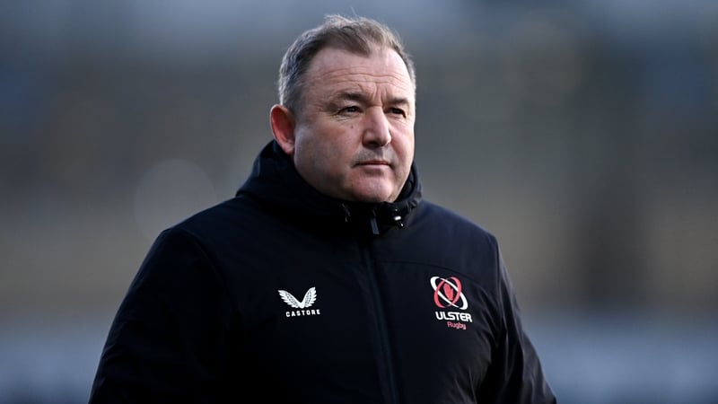 27 December 2025; Ulster head coach Richie Murphy before the United Rugby Championship match between Connacht and Ulster at Dexcom Stadium in Galway. Photo by Ben McShane/Sportsfile
