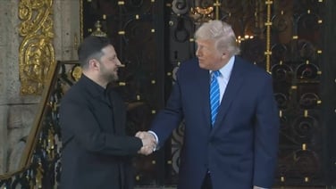 Trump welcomes Zelensky to Florida for peace talks