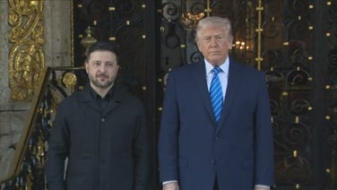 'I believe we have the makings of a deal' - Trump welcomes Zelensky for peace talks
