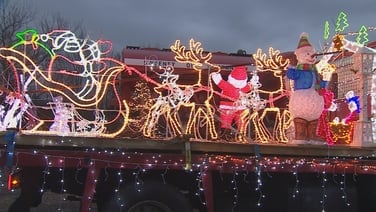 Coca-Cola truck advert recreated in Conamara