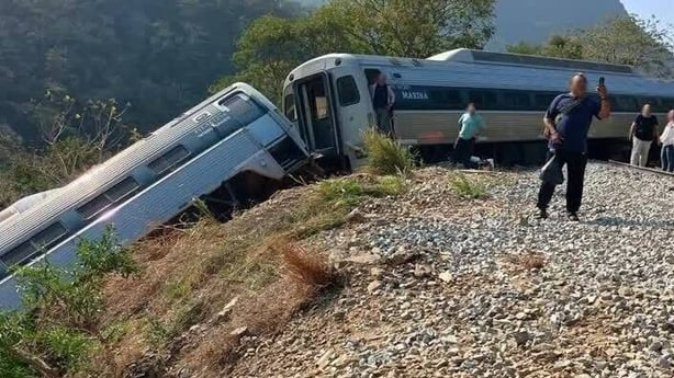 Mexico train crash