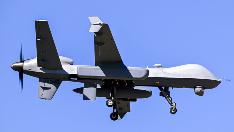A US military drone (File picture)