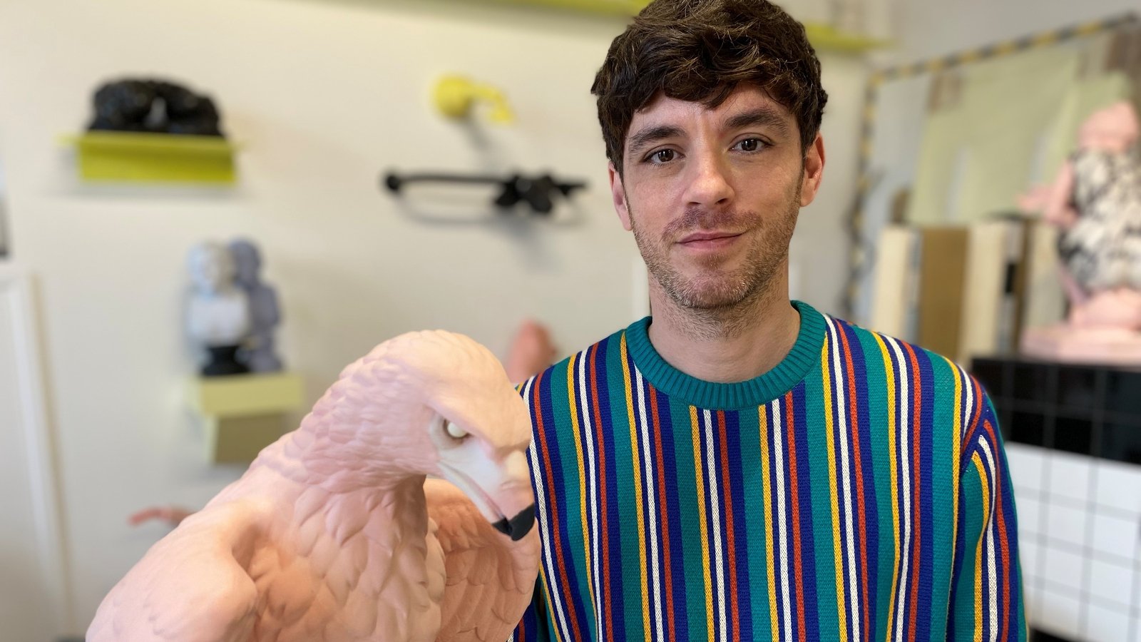 NI sculptor set for specialist residency in Italy