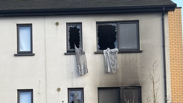 FINGLAS ARSON ATTACK CRESTON AVENUE