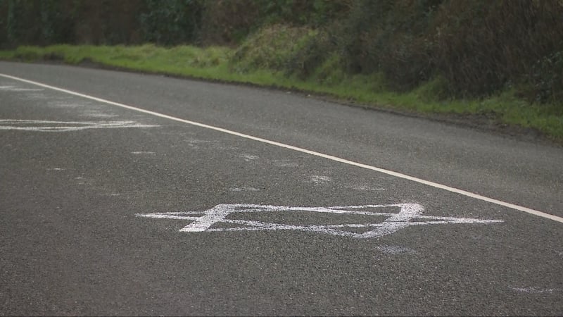 The graffiti was painted on the R165 and L1260 near Ardee