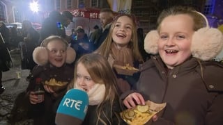 Family-friendly midnight moment countdown at Dublin Castle