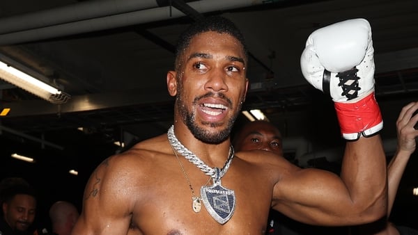 Boxer Anthony Joshua