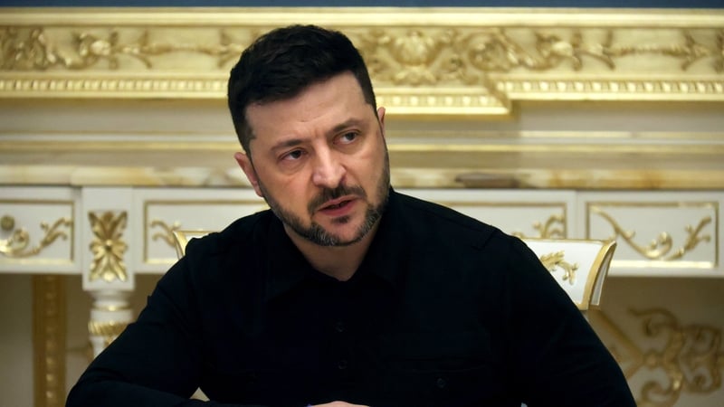 'Ní síocháin cóir máireach atá uainn' – Volodymyr Zelensky