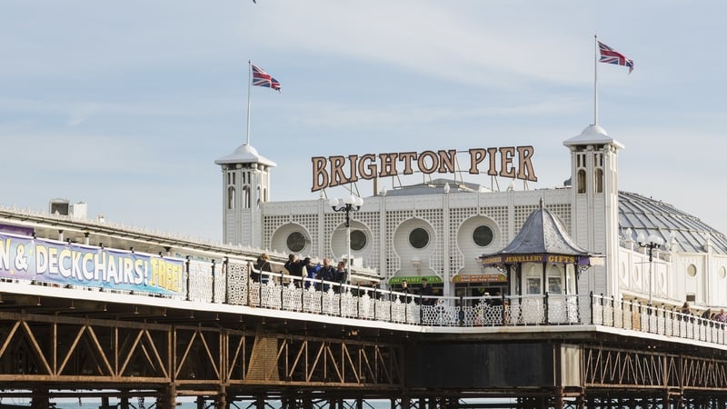 Palace Pier in Brighton in England