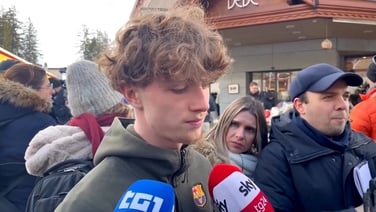 Survivor hid behind table to ‘miraculously’ escape from Swiss bar fire