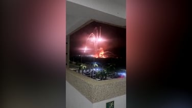 Explosions and fire seen near Venezuela’s Higuerote airport