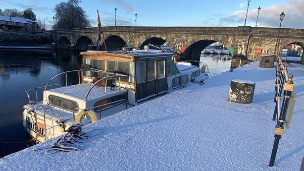 Frosty weather Carrick-on-Shannon, Co Leitrim