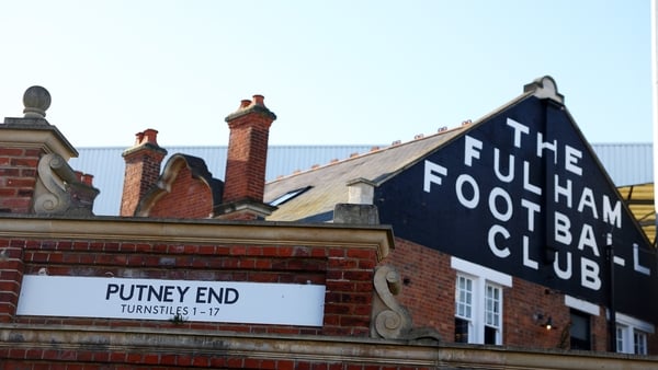 General view outside the stadium prior to the Premier League match between Fulham and Liverpool at Craven Cottage on January 04, 2026 in London, England.