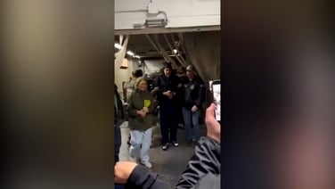 Maduro and wife arrive at US drug enforcement agency