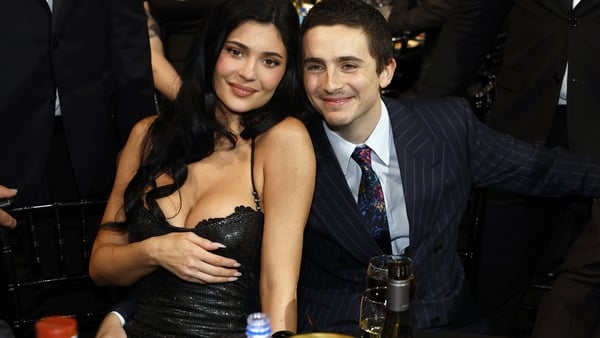 Timothée Chalamet and Kylie Jenner