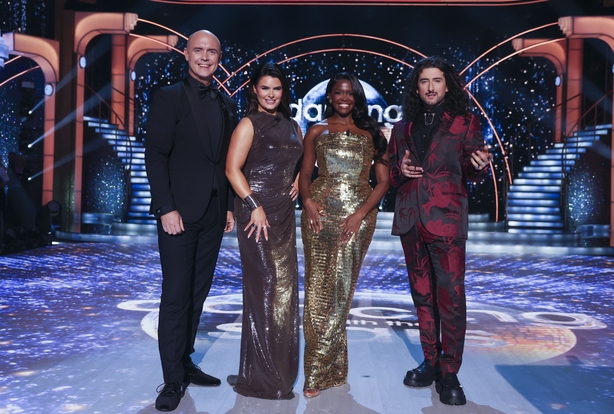 Judges Oti Mabuse,Brian Redmond,Karen Byrne and Arthur Gourounlian 