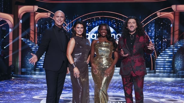 Judges Oti Mabuse, Brian Redmond, Karen Byrne and Arthur Gourounlian